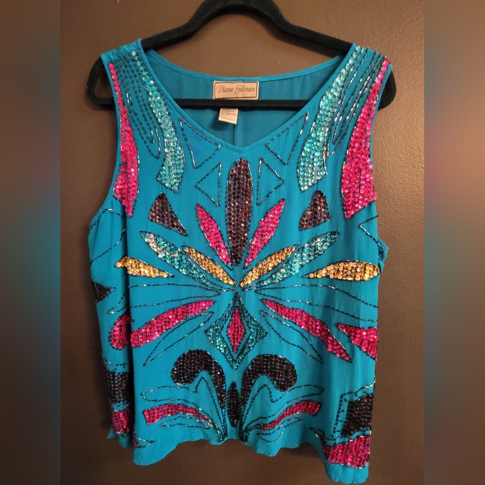 Sequin Blouse